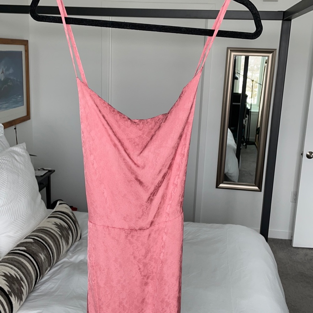 Reformation silk dress